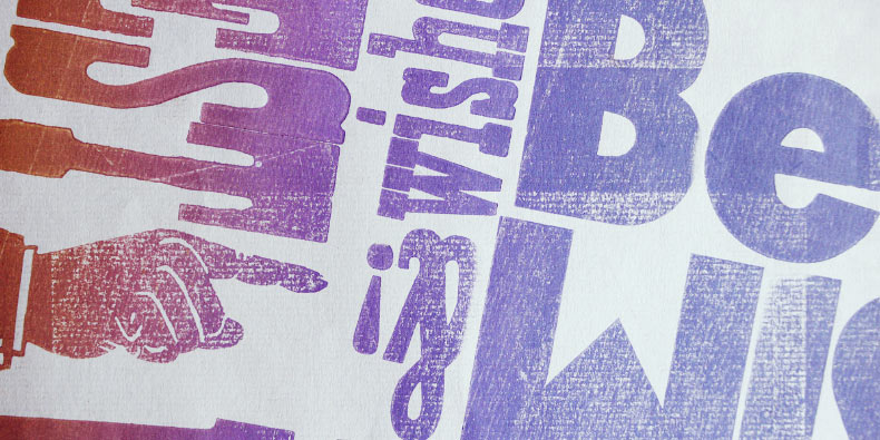 Letterpress Christmas Prints