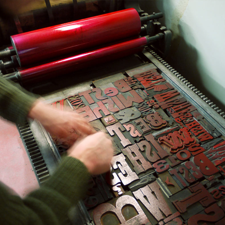 Letterpress Christmas Prints