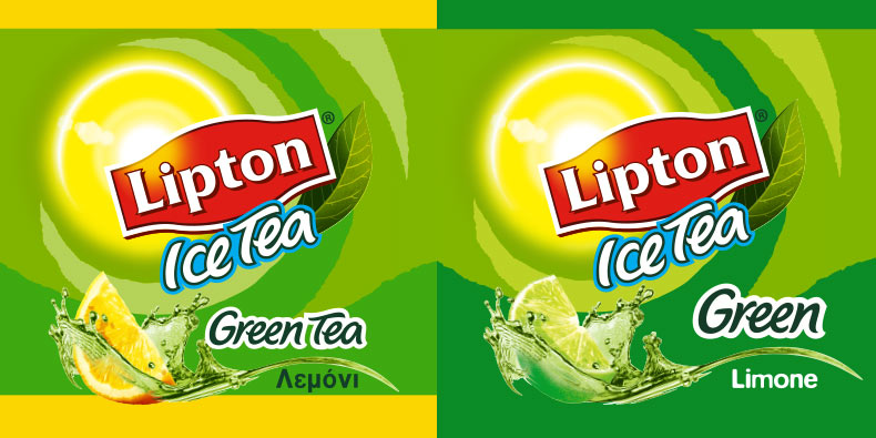 Lipton Ice Tea Green Facings