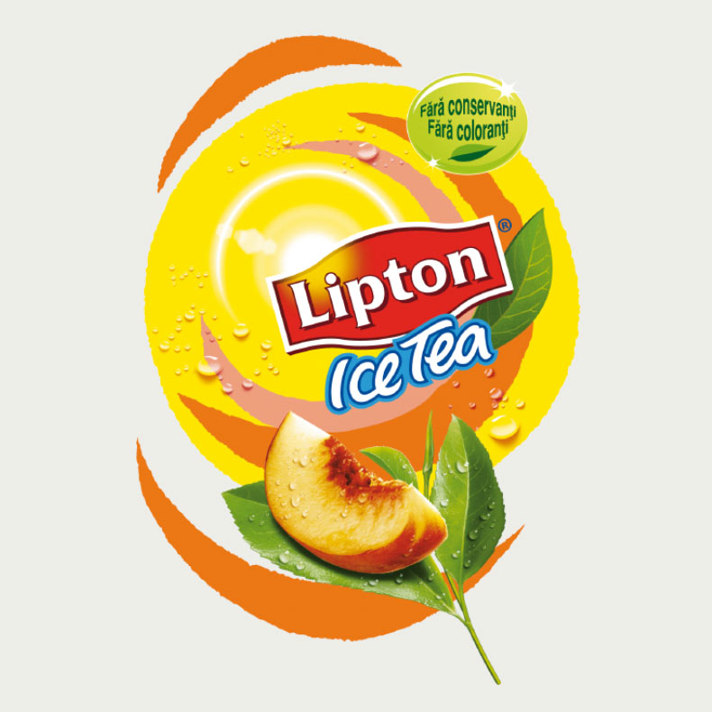 Lipton Ice Tea Peach - Romania